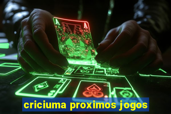 criciuma proximos jogos